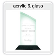 acrylic & glass