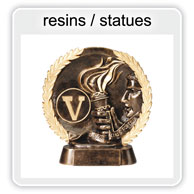 resins / statues