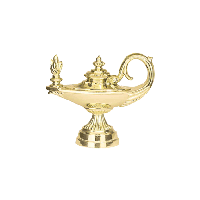 TrophyFigure - Academic Lamp Knowledge - #8297-1 (FRE)