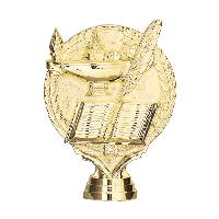 TrophyFigure - Academic Lamp Knowledge Wreath - #8601-1 (FRE)
