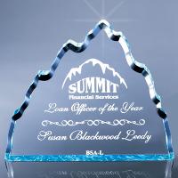 Acrylic - Beveled Summit Award - BSA-M     BSA-L