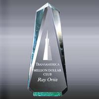 Acrylic - Faceted Obelisks - OB-1S, OB-1M, OB-1L