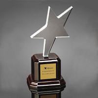 Acrylic - Elegant Shooting Star Award - A638S, A638M, A638L