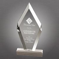 Acrylic - Reverse Arrowhead Award - A686, BL686, JD686