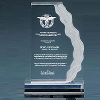 Acrylic - Wave Length Award - BL881, A881, JD881
