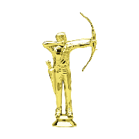 TrophyFigure - Archery (Male) - #F992 (DTC)