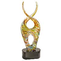 ArtGlass - AGS22 - Colors Suspended in Clear Glass