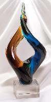 ArtGlass - GLSC9 - Colors Suspended in Clear Glass