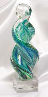 ArtGlass - GLSC8 - Colors Suspended in Clear Glass