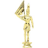 TrophyFigure - Band Color Guard (Female) - #F3631 (DTC)