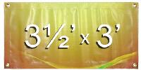 Banner - Full Color - 3-1/2' x 3' - DB3H3