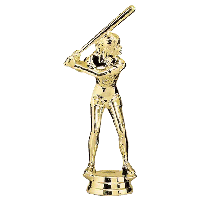 TrophyFigure - Baseball Batter (Female) - #8292-1 (FRE)
