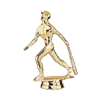 TrophyFigure - Baseball Home Run (Female) - #8600-1 (FRE)