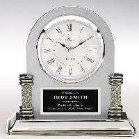 Clock - Chrome Pillar - PJL26