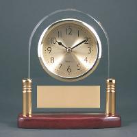 Clock - Rosewood Arch - T133