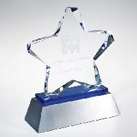 Glass - Blue Twinkle Star - C1011