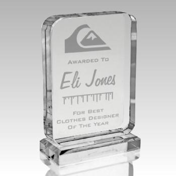 glass-desktop rectangle award