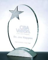 Glass - Metal Star Achievement - C8117