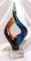 ArtGlass - GLSC9 - Colors Suspended in Clear Glass