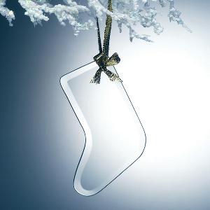 Gift - Beveled Stocking Ornament - G117