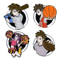 Lapel Pin - Manga Series