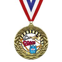 Medal - Sunburst Mylar Series - Coach - MY312