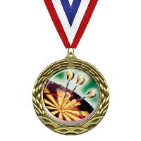 Medal - Darts Epoxy Dome Series - DM709