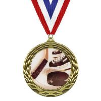 Medal - Hockey Epoxy Dome Series - DM712