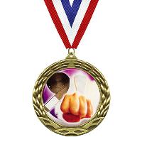 Medal - Karate Epoxy Dome Series - DM713