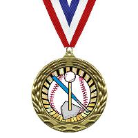 Medal - Sunburst Mylar Series - T-Ball - MY303