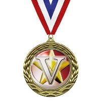 Medal - Victory Epoxy Dome Series - DM724
