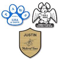 Name Badge - Custom Shape