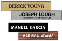 Nameplate - Plastic Laser Engraved