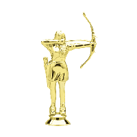 TrophyFigure - Archery (Female) - #F991 (DTC)