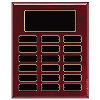 PerpPlaque - Rosewood Pianowood 10�" x 13" - RPP12