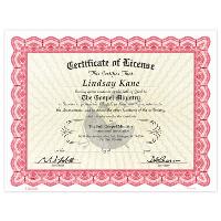 Plaque - Certificate