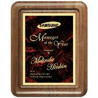 Plaque - Walnut Shadow