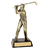 Resin - Swinging Male Golfer - JDS507