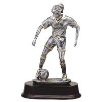 Resin - Soccer Push Female - RF1126SG