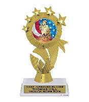 Trophy - Star Ribbon II - Bowling - PH48
