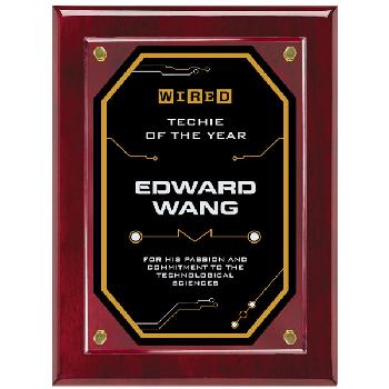 plaque-pianowood finish and acrylic color